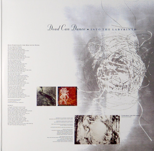 Dead Can Dance - Into The Labyrinth | 4AD (DAD 3621) - 4