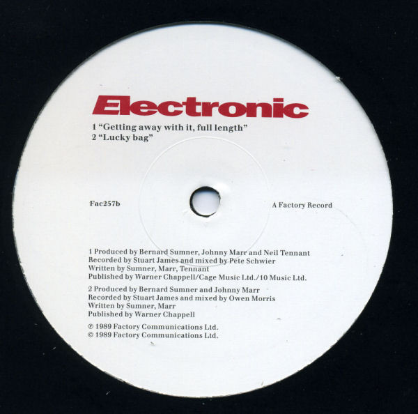 Electronic - Getting Away With It... | Factory (Fac257) - 4 Electronic - Getting Away With It... | Factory (Fac257) - 4