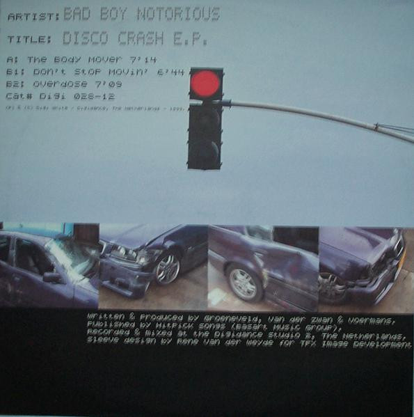 Bad Boy Notorious - Disco Crash E.P. | Digi White (DIGI 028-12)