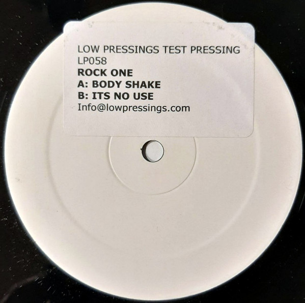 Rock One - Body Shake / It's No Use | Low Pressings (LP058)