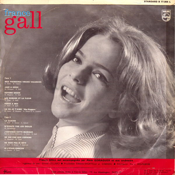 France Gall - France Gall | Philips (B 77 805 L) - 2