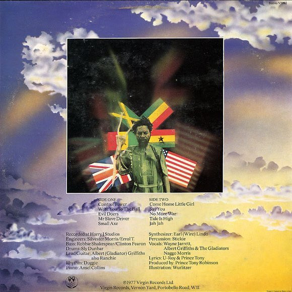 U-Roy - Rasta Ambassador | Virgin (V 2092) - 2