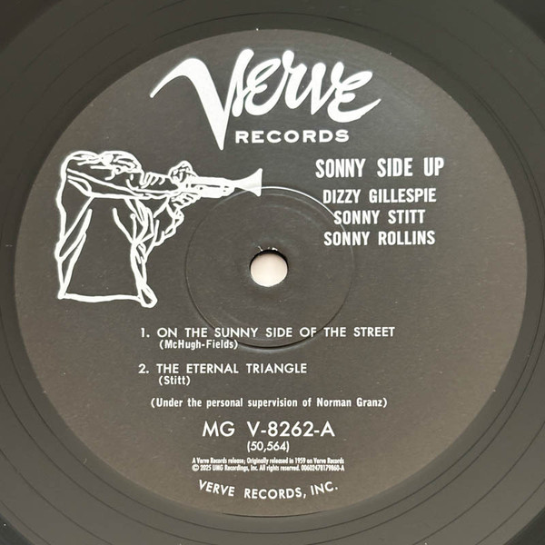 Dizzy Gillespie , Sonny Stitt , Sonny Rollins - Sonny Side Up [Vinyl] | Verve Records (00602478179860) - 3
