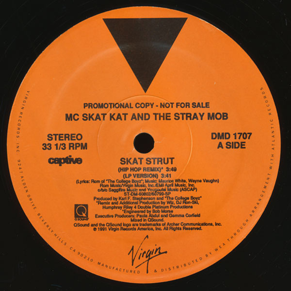 MC Skat Kat And The Stray Mob - Skat Strut | Captive Records (DMD 1707) MC Skat Kat And The Stray Mob - Skat Strut | Captive Records (DMD 1707)