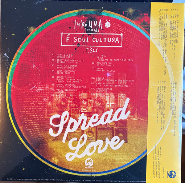Luke Una - É Soul Cultura Volume 3 | Mr Bongo (MRBLP328I) - 2
