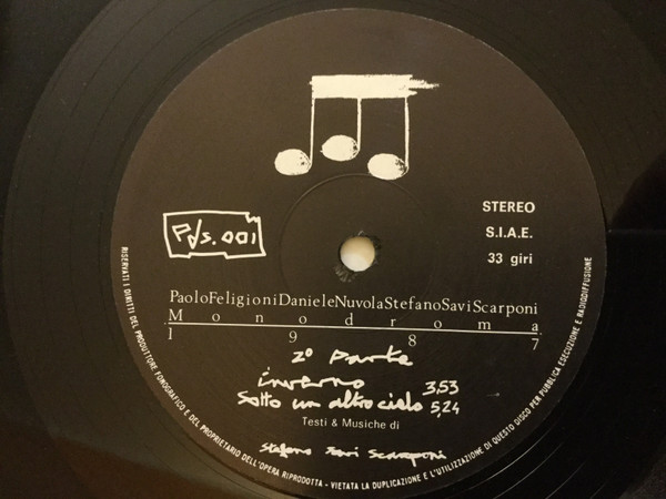 Monodroma - 1987 | Not On Label (Monodroma Self-released) (Pds. 001) - 4