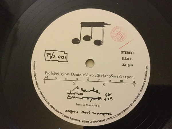 Monodroma - 1987 | Not On Label (Monodroma Self-released) (Pds. 001) - 3