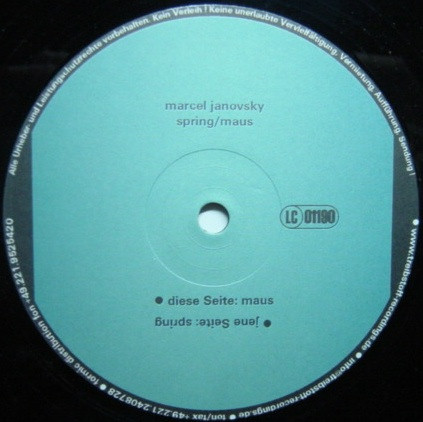 Marcel Janovsky - Spring / Maus | Treibstoff (Treibstoff 9906)