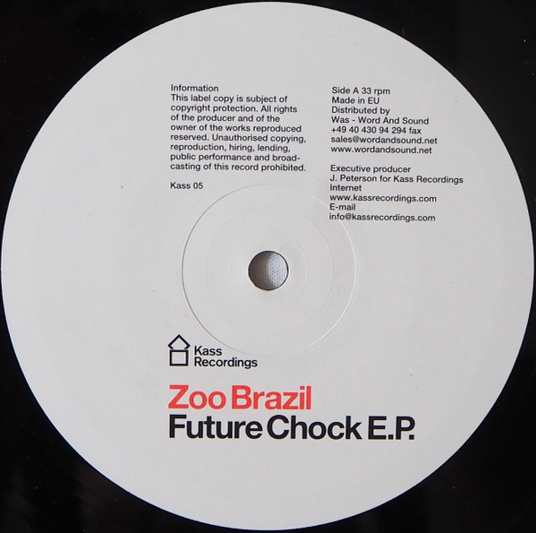 Zoo Brazil - Future Chock E.P. | Kass Recordings (Kass 05) - main