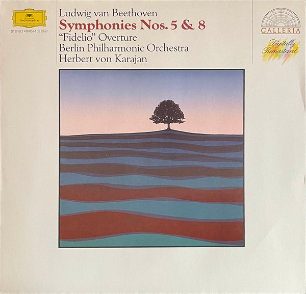 Ludwig van Beethoven / Herbert von Karajan / Berliner Philharmoniker - Symphonies Nos. 5 & 8 - "Fidelio" Overture | Deutsche Grammophon (419 051-1) Ludwig van Beethoven / Herbert von Karajan / Berliner Philharmoniker - Symphonies Nos. 5 & 8 - "Fidelio" Overture | Deutsche Grammophon (419 051-1)