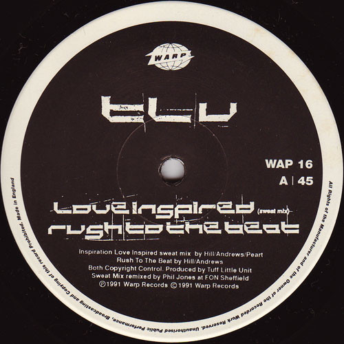 Tuff Little Unit - Inspiration | Warp Records (WAP 16) - 2 Tuff Little Unit - Inspiration | Warp Records (WAP 16) - 2