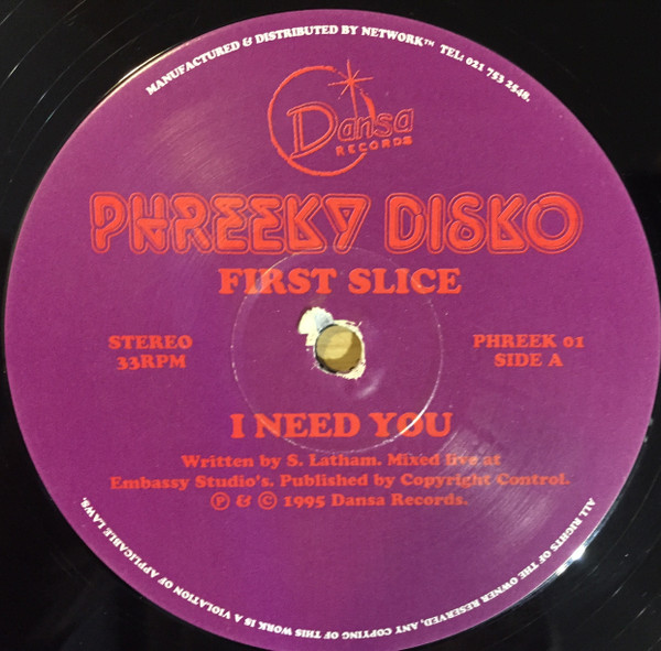 Phreeky Disko - First Slice | Dansa Records (PHREEK 01) - main