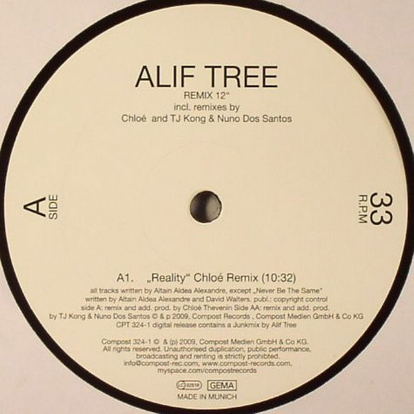Alif Tree - Remix 12" | Compost Records (Compost 324-1) - main