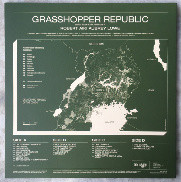 Robert Lowe - Grasshopper Republic (Original Motion Picture Soundtrack) | Invada (INV307LP) - 2 Robert Lowe - Grasshopper Republic (Original Motion Picture Soundtrack) | Invada (INV307LP) - 2