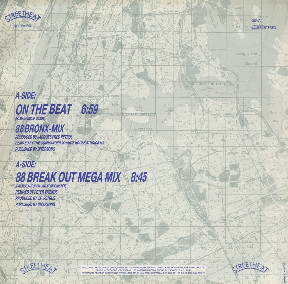 The Brooklyn, Bronx & Queens Band - On The Beat (88 Bronx Mix) / 88 Break Out Mega Mix | Streetheat (STH 529 MIX) - 2