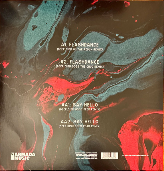 Deep Dish - Flashdance / Say Hello | Armada (ARMA492) - 2