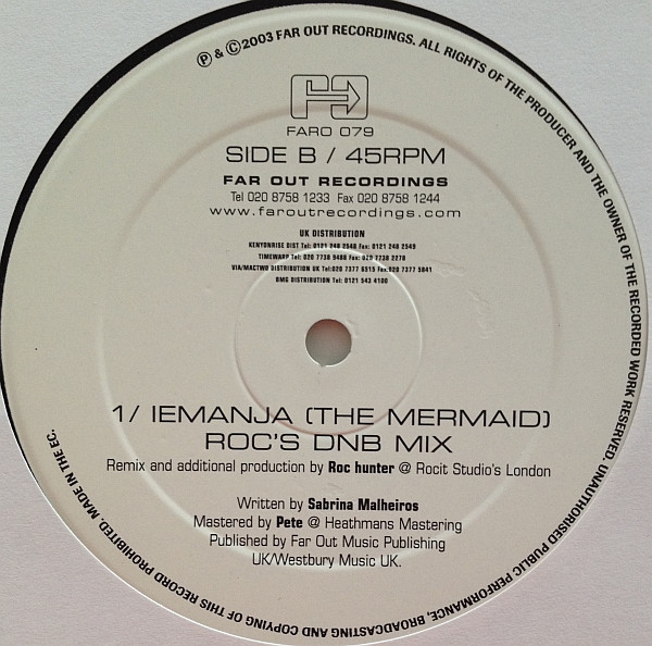 Sabrina Malheiros - Iemanja (The Mermaid) | Far Out Recordings (FARO 079) - 2 Sabrina Malheiros - Iemanja (The Mermaid) | Far Out Recordings (FARO 079) - 2