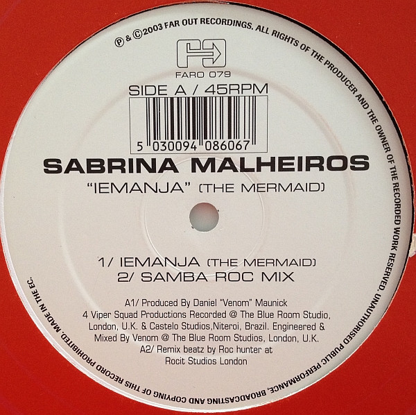 Sabrina Malheiros - Iemanja (The Mermaid) | Far Out Recordings (FARO 079) - main Sabrina Malheiros - Iemanja (The Mermaid) | Far Out Recordings (FARO 079) - main