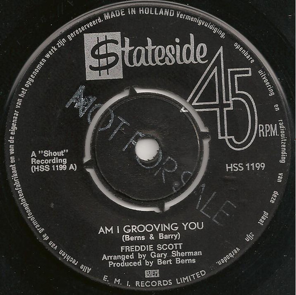 Freddie Scott - Am I Grooving You | Stateside (HSS 1199) Freddie Scott - Am I Grooving You | Stateside (HSS 1199)