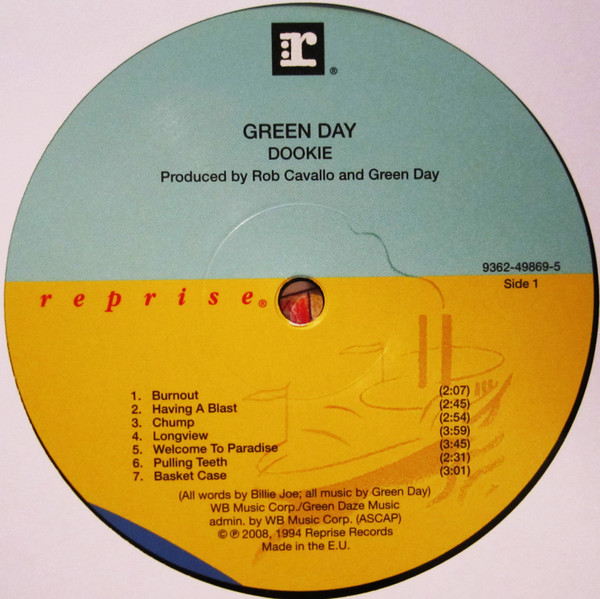 Green Day - Dookie | Reprise Records (9362-49869-5) - 2