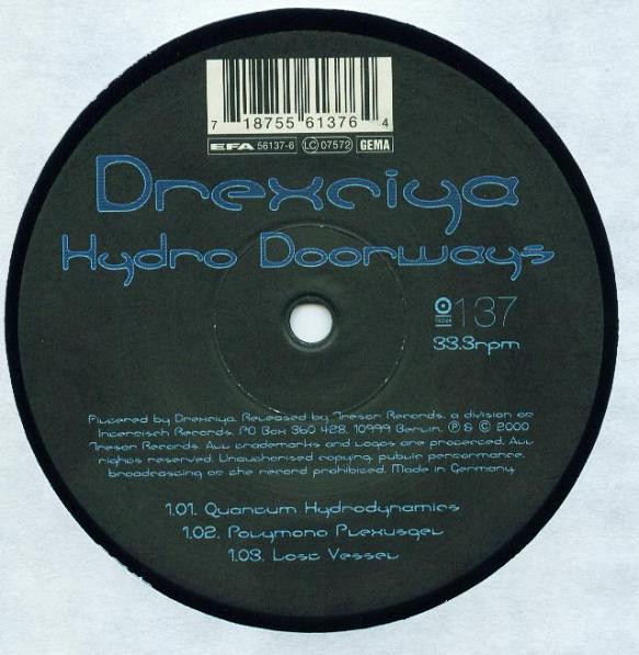 Drexciya - Hydro Doorways | Tresor (Tresor 137) - 2