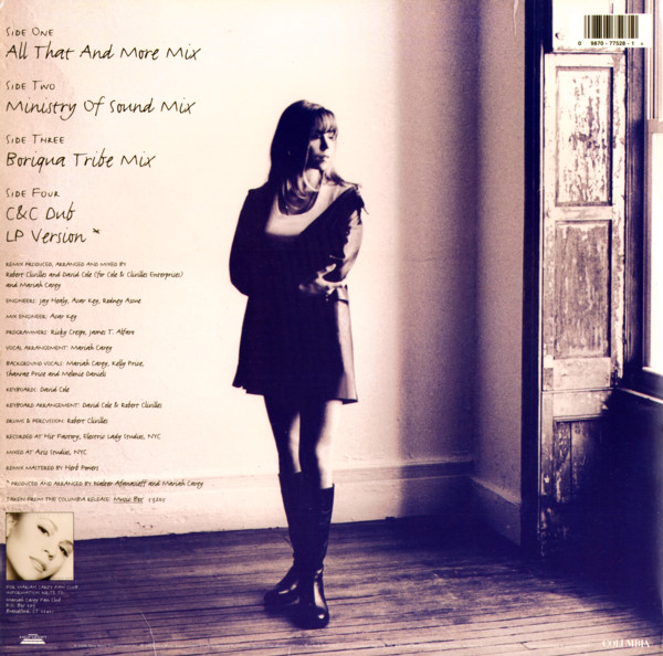 Mariah Carey - Anytime You Need A Friend | Columbia (44X 77528) - 2