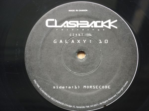 Galaxy:10 - Morsecode | Clashbackk Recordings (CLASH-006)