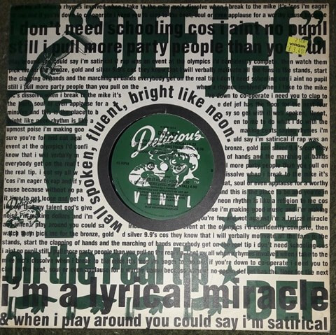 Def Jef - On The Real Tip  | Delicious Vinyl (12 BRW 123)