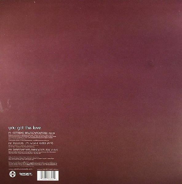 The Source Featuring Candi Staton - You Got The Love | Positiva (12TIV 230) - 2