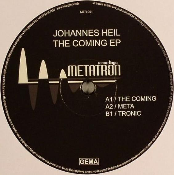 Johannes Heil - The Coming EP | Metatron Recordings (MTR 001)