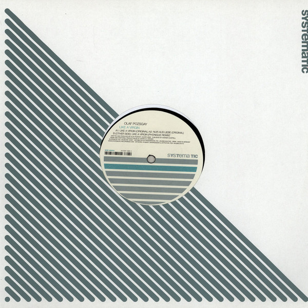 Olaf Pozsgay - Like A Virgin | Systematic (SYST 0002-6) - 3 Olaf Pozsgay - Like A Virgin | Systematic (SYST 0002-6) - 3