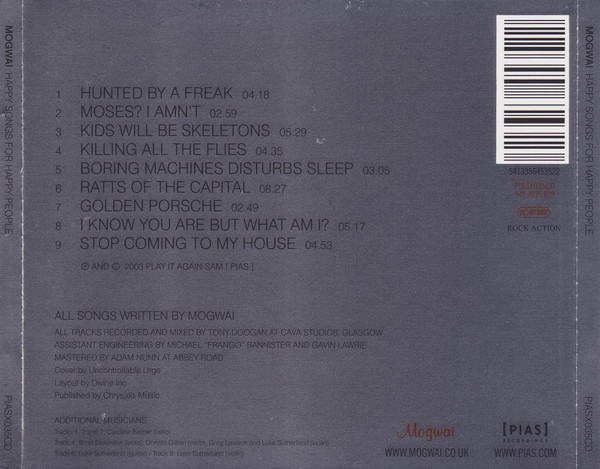Mogwai - Happy Songs For Happy People | [PIAS] Recordings (PIASX035CD) - 2