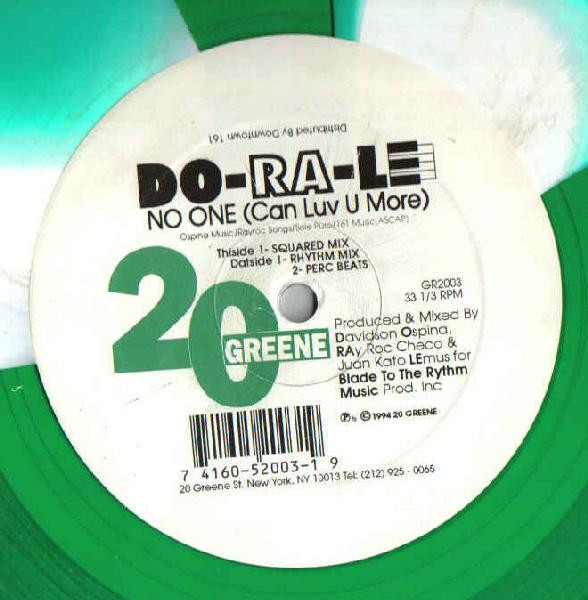 DO-RA-LE - No One (Can Luv U More) | 20 Greene (GR2003)
