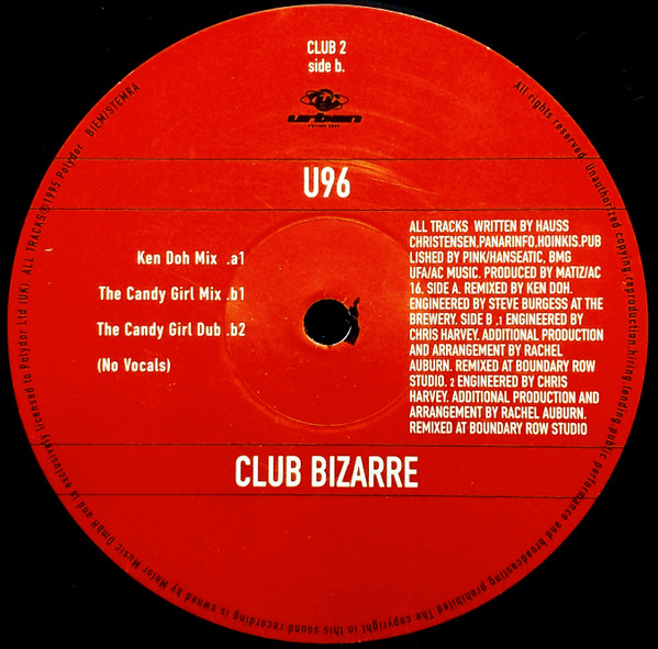 U96 - Club Bizarre | Urban (CLUB 2) - 4