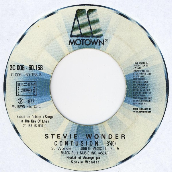 Stevie Wonder - As | Motown (2C 006-60158) - 4