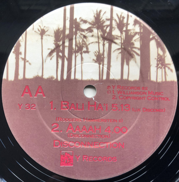 Disconnection - Bali Ha'i | Y Records (Y 32) - 4