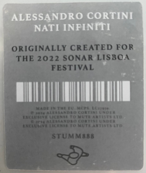Alessandro Cortini - Nati Infiniti | Mute (STUMM888) - 3