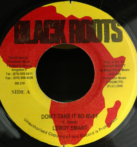 Leroy Smart - Don't Take It So Ruff | Black Roots (BR210) - main Leroy Smart - Don't Take It So Ruff | Black Roots (BR210) - main