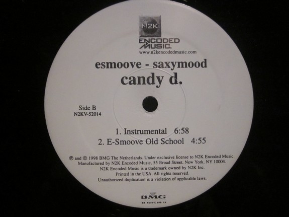 Candy D. , Esmoove - Saxymood | N2K Encoded Music (N2KV-52014) - main
