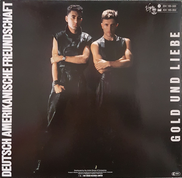 Deutsch Amerikanische Freundschaft - Gold Und Liebe | Virgin (204 165-320) - 2 Deutsch Amerikanische Freundschaft - Gold Und Liebe | Virgin (204 165-320) - 2