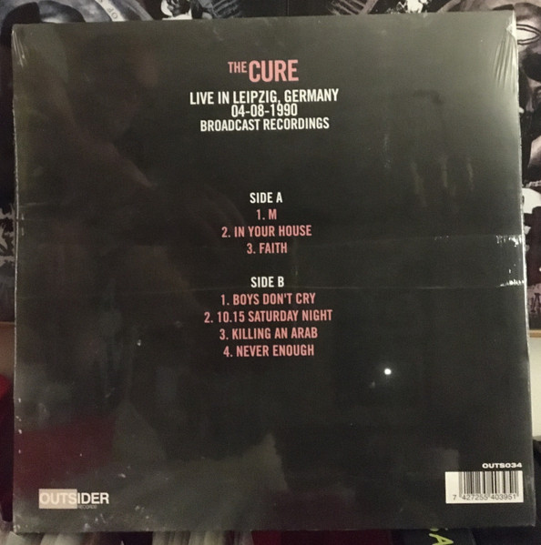 The Cure - A Lullaby In Leipzig Vol.3 | Outsider Records (OUTS034) - 2