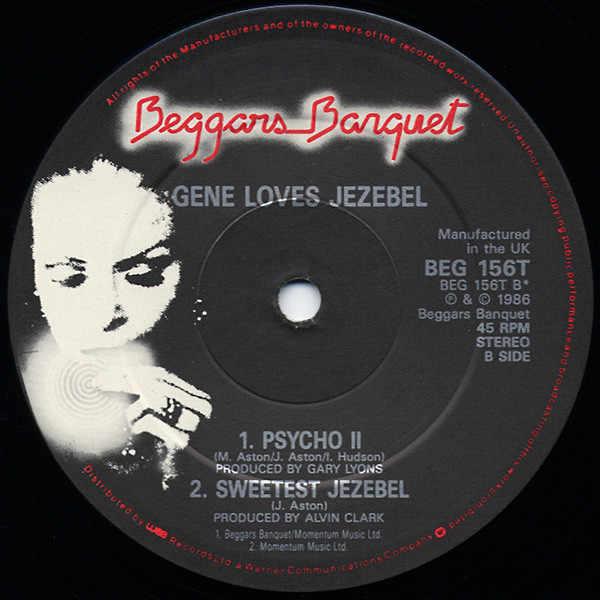 Gene Loves Jezebel - Sweetest Thing | Beggars Banquet (BEG 156T) - 4