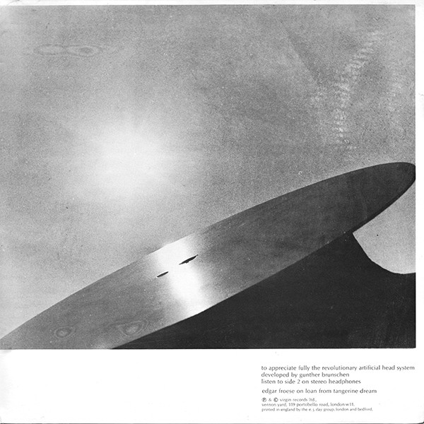 Edgar Froese - Aqua | Virgin (V 2016) - 4