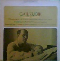 Gail Kubik - Divertimenti I & II / Sonatina For Piano / Sonatina For Clarinet & Piano | Contemporary Records (S8013)