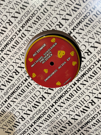 Matthias Schildger Presents Acid Sex - Inorganic Acids EP | Acidwax (ACIDWAX001)