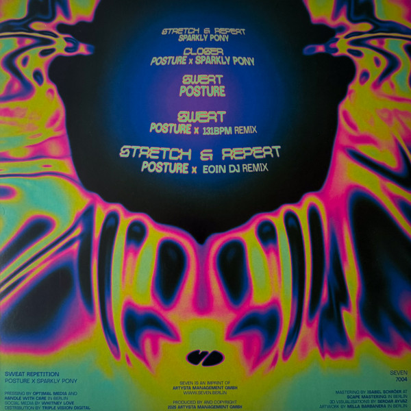 Posture , Sparkly Pony - Sweat Repetition | Seven (SEVEN7004LTD) - 2 Posture , Sparkly Pony - Sweat Repetition | Seven (SEVEN7004LTD) - 2