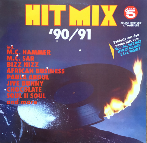 Various - Hit Mix '90/91 | ZYX Records (ZYX 70054-1) - main
