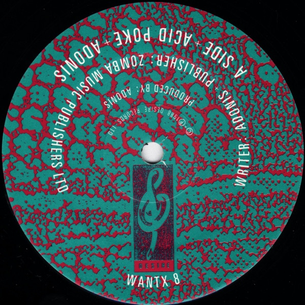 Adonis - Acid Poke | Desire Records (WANTX 8) - 3