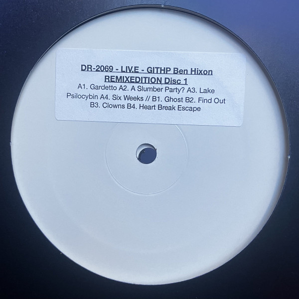 Liv.e - GITHP Ben Hixon REMIXEDITION (2LP) | Dolfin Records (DR-2069)