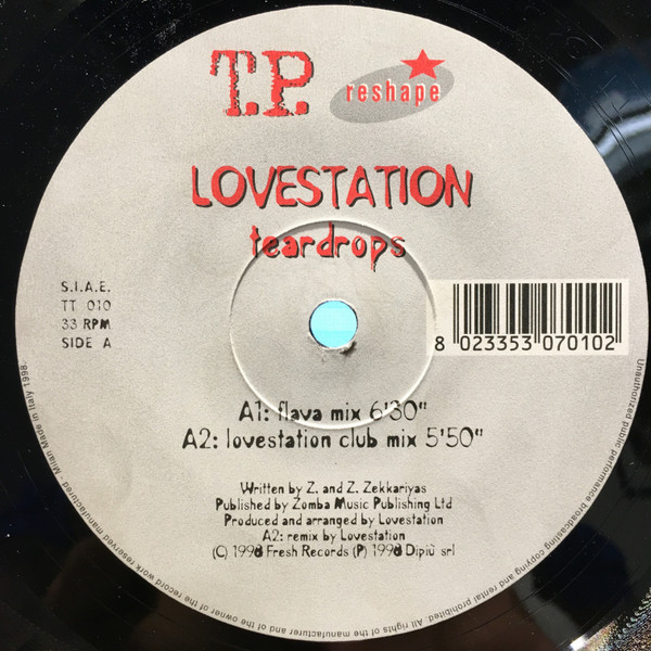Lovestation - Teardrops | T.P. (TT010) - 3